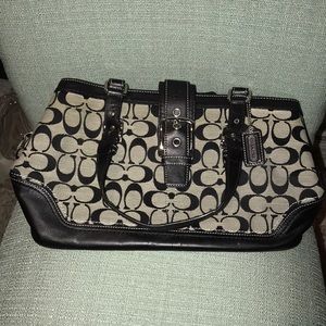 COACH Signature Smaller Tote Purse
